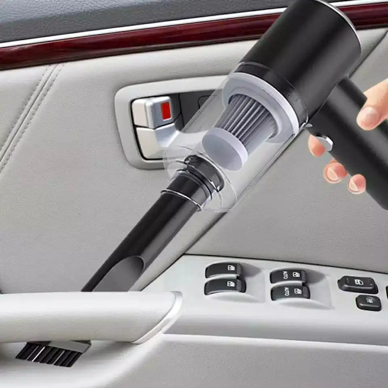 Mini Aspirador de Pó Portátil Recarregável – Alta Sucção 6000Pa | Uso Doméstico e Automotivo