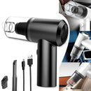 Mini Aspirador de Pó Portátil Recarregável – Alta Sucção 6000Pa | Uso Doméstico e Automotivo