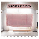 Varal Retrátil de Parede com Cabo de Aço Inoxidável – Até 4,2m | Suporta até 20kg