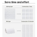 Papel de Parede 3D Autoadesivo Tijolinho – 70cm x 1m | À Prova d’Água e de Impacto