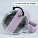 Garrafa Térmica 40oz (1,18L) em Aço Inox – Com Tampa, Canudo e Alça – Mantém Bebidas Frias ou Quentes