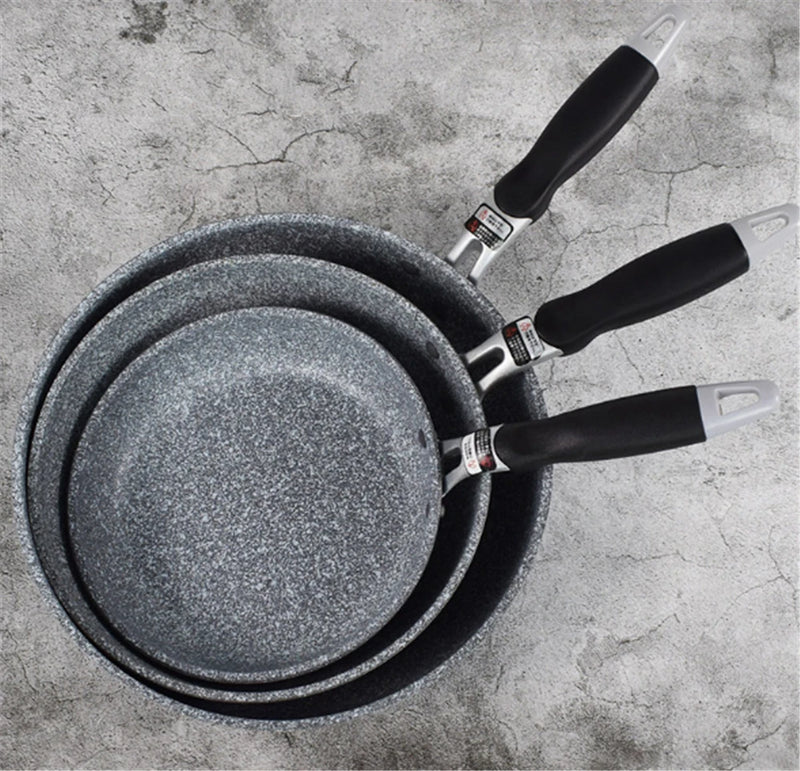 Panela Wok de Pedra Durável – Antiaderente com Revestimento Cerâmico – 28cm – Compatível com Fogão a Gás e Indução
