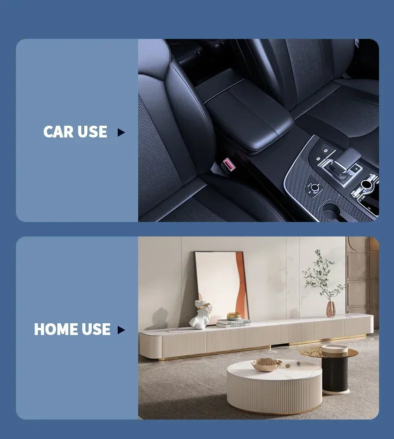 Aspirador de Pó Portátil Sem Fio para Carro e Casa | Alta Sucção – Duas Versões Disponíveis