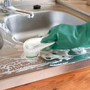 Escova Elétrica de Limpeza 5 em 1 – Multifuncional para Banheiro e Cozinha