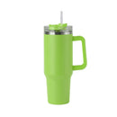 Garrafa Térmica 40oz (1,18L) em Aço Inox – Com Tampa, Canudo e Alça – Mantém Bebidas Frias ou Quentes