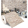 Papel de Parede 3D Autoadesivo Tijolinho – 70cm x 1m | À Prova d’Água e de Impacto