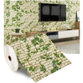 Papel de Parede 3D Autoadesivo Tijolinho – 70cm x 1m | À Prova d’Água e de Impacto