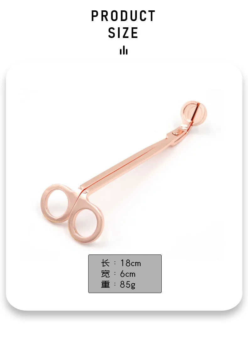 Tesoura para Pavio de Vela