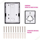 Varal Retrátil de Parede com Cabo de Aço Inoxidável – Até 4,2m | Suporta até 20kg